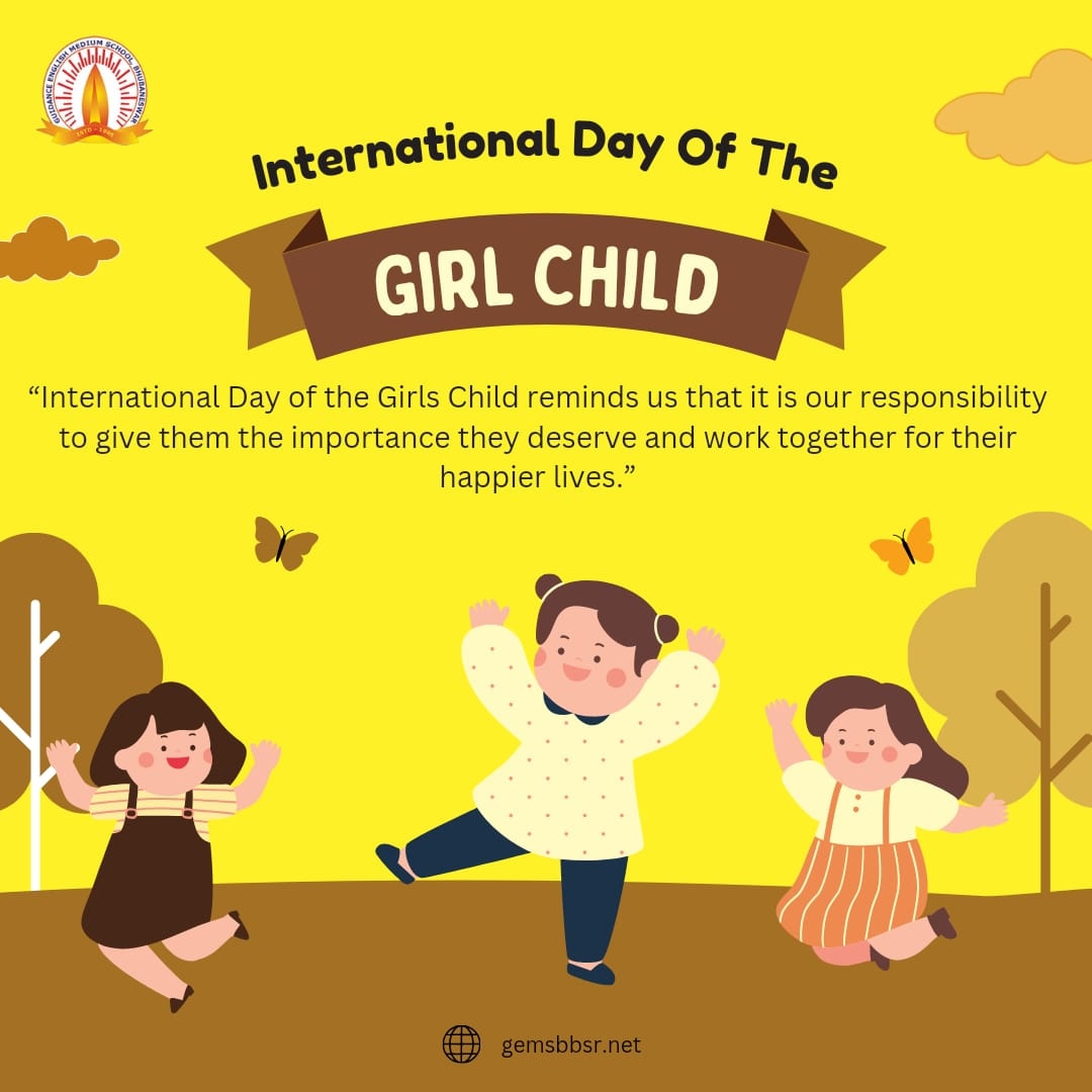'Empowering Girls for a Brighter Tomorrow on International Day of the Girl Child.'
.
.
#DayOfTheGirl #GirlsCan #EmpowerGirls #GirlChildRights #GirlPower #EqualityForGirls #EducateHer #StrongGirls #StandUpForGirls #GirlsMatter #gems #gemsbhubaneshwar #bhubneshwar #visualthinking