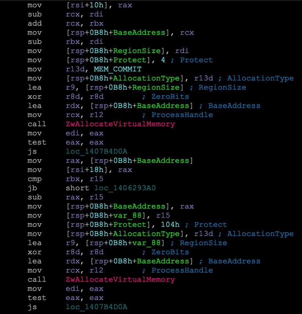 raashidbhatt's tweet image. Are stack expansion and stack guard not present in the 64-bit version of Windows kernel?
Stack Guard is not set in RtlCreateUserStack while creating the stack for a new thread
#windowskernel #kernel
