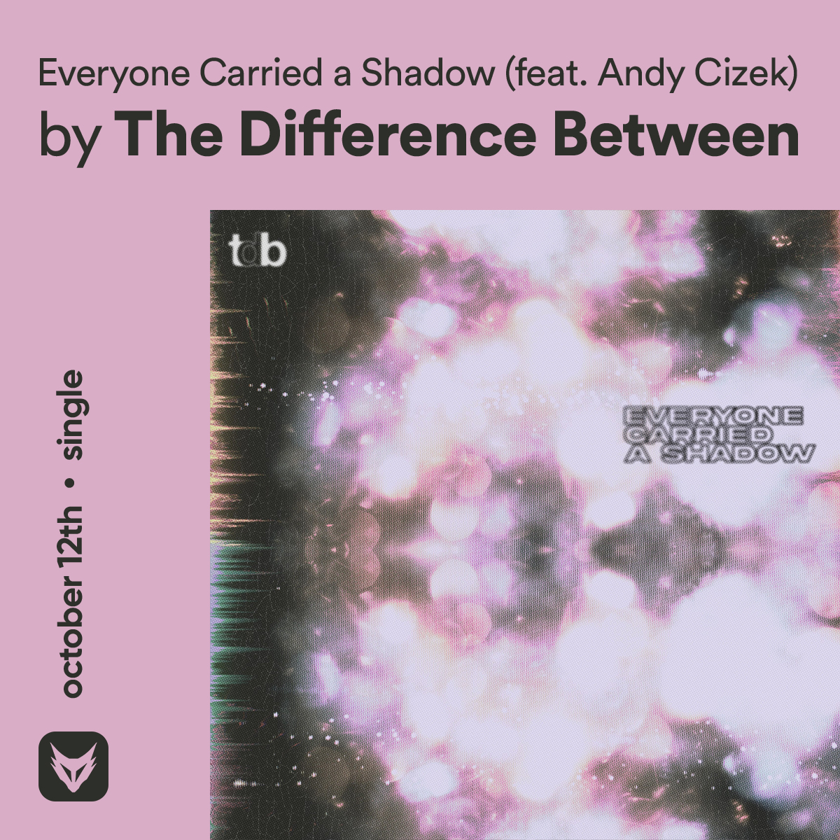 FOXCOREisdead's tweet image. // Thursday singles, Pt. I.I: October 12th

@theanix &amp;amp; @daedricofficial — Spit You Out
@continentsband — HURRICANE
#TheDifferenceBetween — Everyone Carried a Shadow (feat. @andycizek)