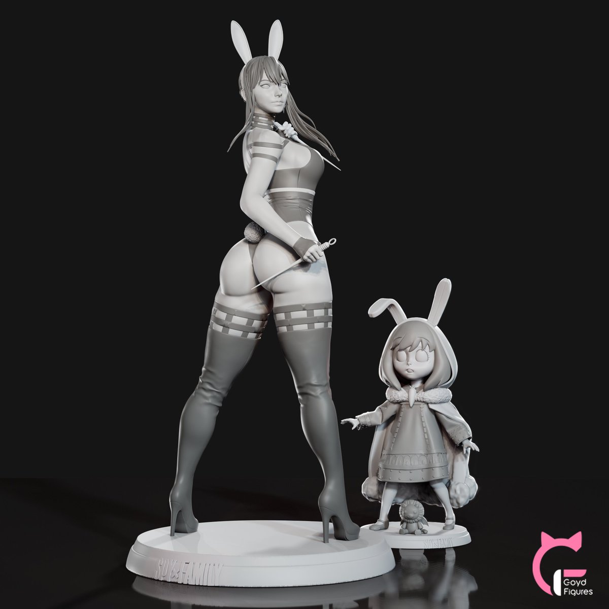 GoydFigures's tweet photo. 🐰 Bonus: Yor Forger Bunny Version with Anya! 🐰

https://t.co/IQW5dfMB9J

Thanks for your support!

#patreon #yorforger #spyxfamily #3Dprinting #stl #3Dmodeling #3DFigures #AnyaForger https://t.co/Lrl9E2tqCl