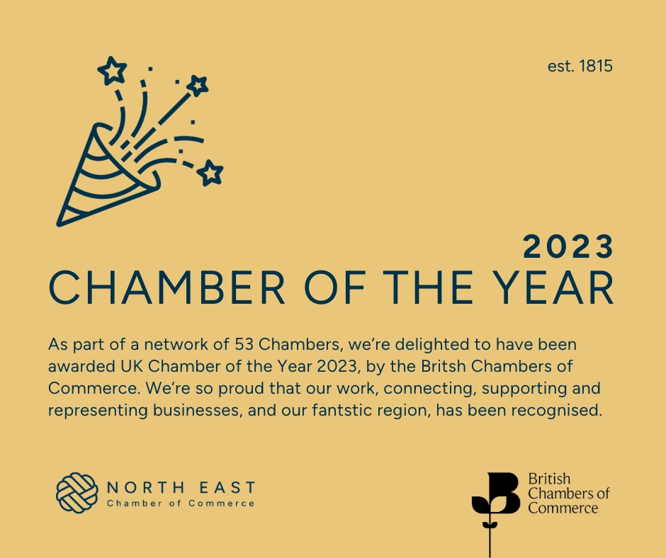 We're so proud to be awarded Chamber of the Year 2023🎉🤩

<a href="/britishchambers/">BCC</a> #WhereBusinessBelongs