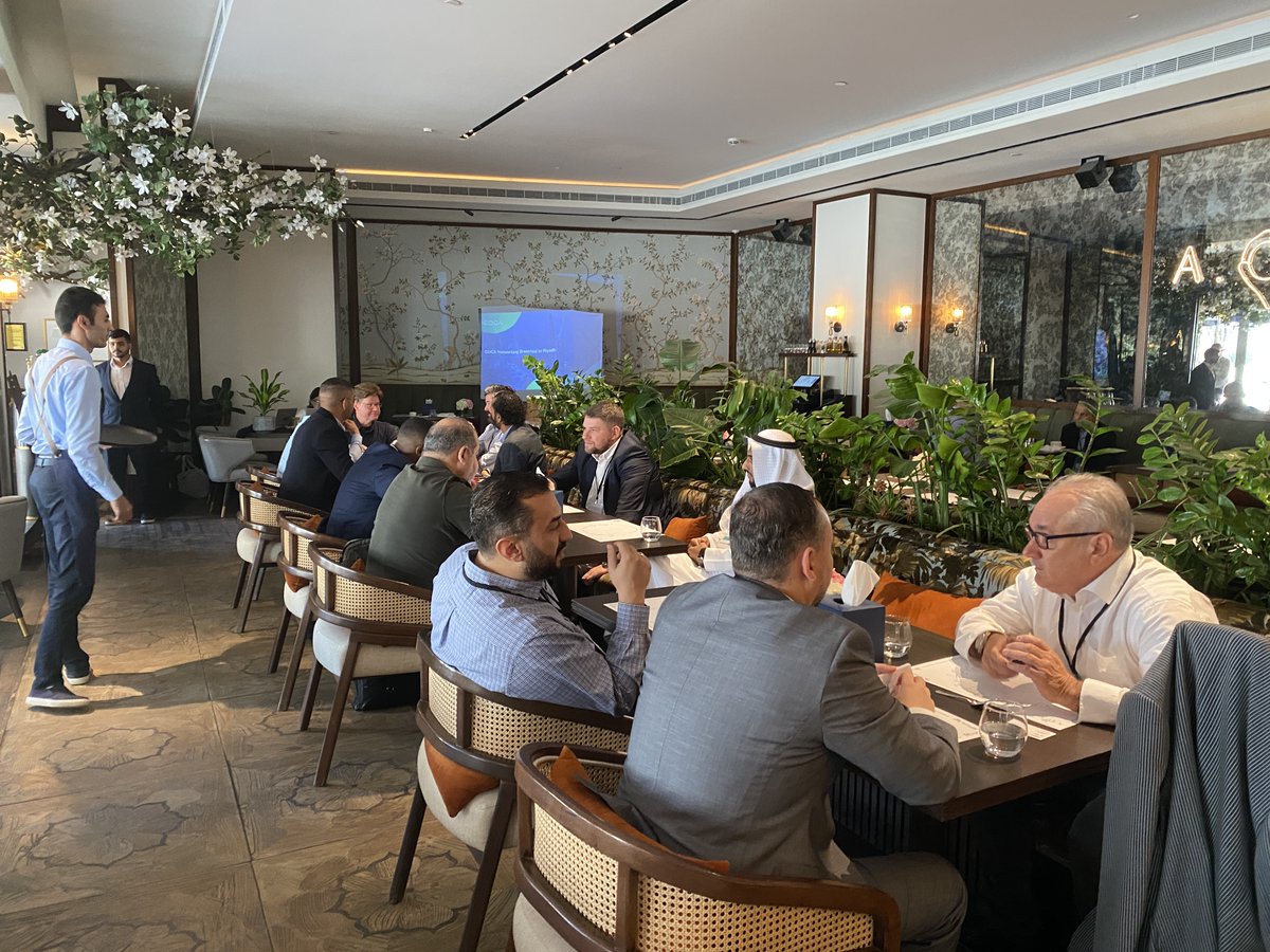 GulfDCA's tweet photo. 🇸🇦Thank you to everyone who attended our event in Riyadh on Monday! Always great to have new and familiar faces join our event.

#GDCA #GCC #KSA #datacentres https://t.co/lzp4zBMiYK