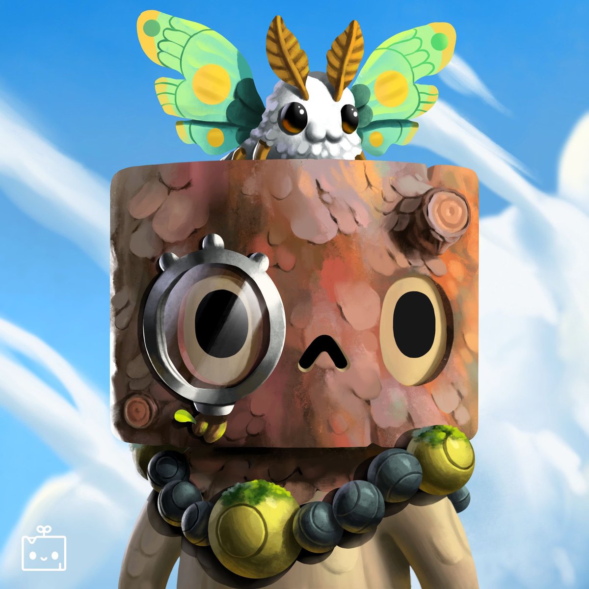 matthisdraws's tweet image. Gm friends! 🌱 Here’s a Chopling to start the day off! What would you name him? 

@choplings 🪵

#nft #nftartist #nftcommunity #nftcollection #nftart