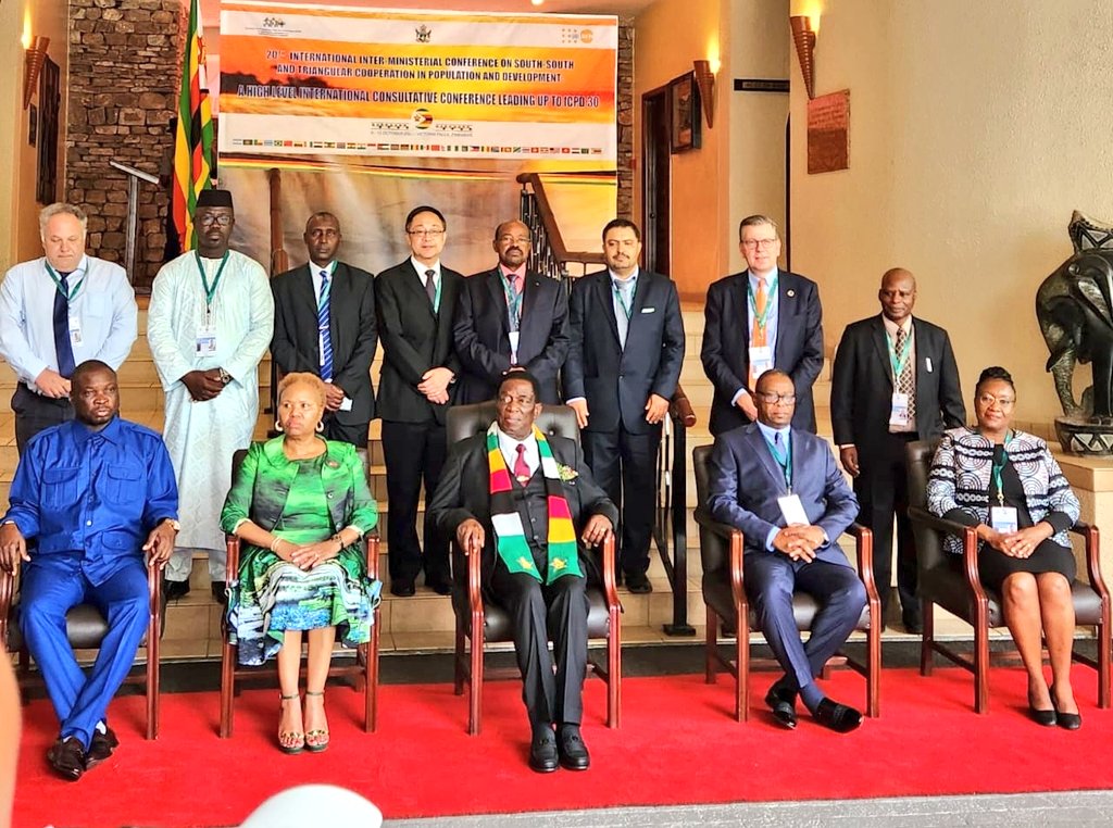 Minister of State for Planning @AmosLugoloobi this week attended the 20th International Inter-Ministerial Conference on Population and Development in Zimbabwe ahead of the 30th Anniversary of the International Conference on Population and Development, next year in April 2024