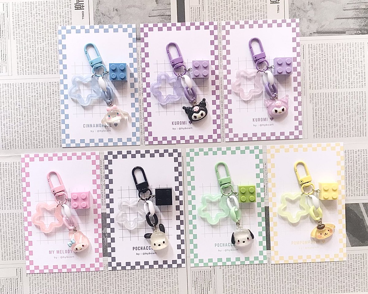 hybcart's tweet photo. wts | lfb | ph

[ sanrio inspired charms ]

— ₱60 ea (payo)
— 7 available characters/designs
— limited stocks only !

reply "mine + code + quantity" to claim ♥︎

🏷 keyring keyrings keychain charm block buckle star cinnamoroll kuromi my melody pochacco pompompurin https://t.co/F7SNwErkv0