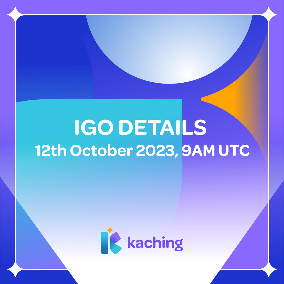 🚀💥 TOMORROW: Get ready for an exciting launch! #Kaching IGO Takes Flight! 💥🚀

Don't forget to bookmark the site: vvs.finance/igo
Remember, it will be first-come, first-served. 🏃‍♂️

#KachingGang, are you ready?

Comment below with 🎟️👇