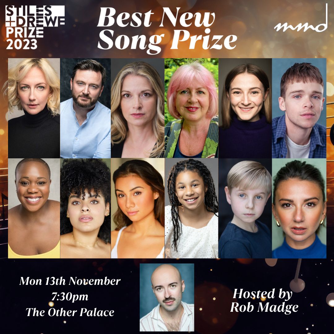 🚨CAST ANNOUNCEMENT STILES + DREWE BEST NEW SONG PRIZE CONCERT🚨

<a href="/StilesandDrewe/">Stiles and Drewe</a> &amp; MMD are delighted to announce the star-studded cast at this year’s Stiles + Drewe Best New Song Prize, which will be celebrated in concert at <a href="/TheOtherPalace/">The Other Palace</a> on Mon 13th Nov at 7.30pm. #linkinbio