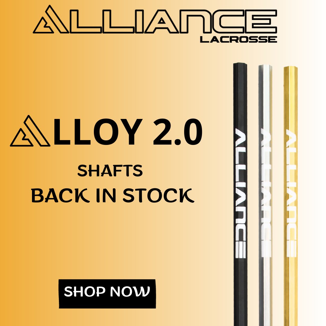 🚨THE ALLIANCE ALLOY 2.0 ARE BACK🚨

Get yourself one! 🥍

Webshop in our bio!

#alliance #lacrosse #alliancelacrosse #alliancelax