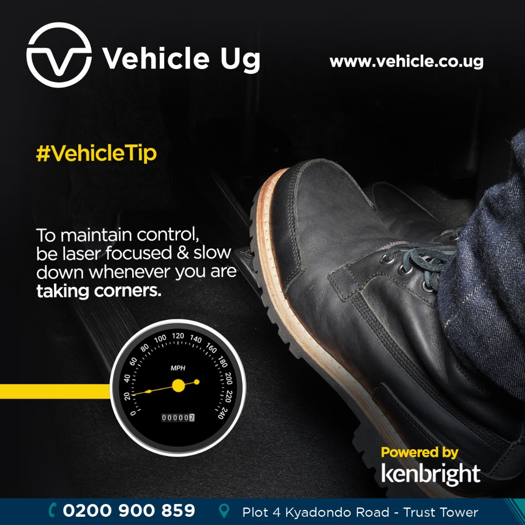 Vehicle_UG's tweet image. #VehicleTip

Safety first!
Always be extra alert &amp;amp; slow down when taking corners as this enables you to have better control of your vehicle.

#VehicleUG #RoadSafety