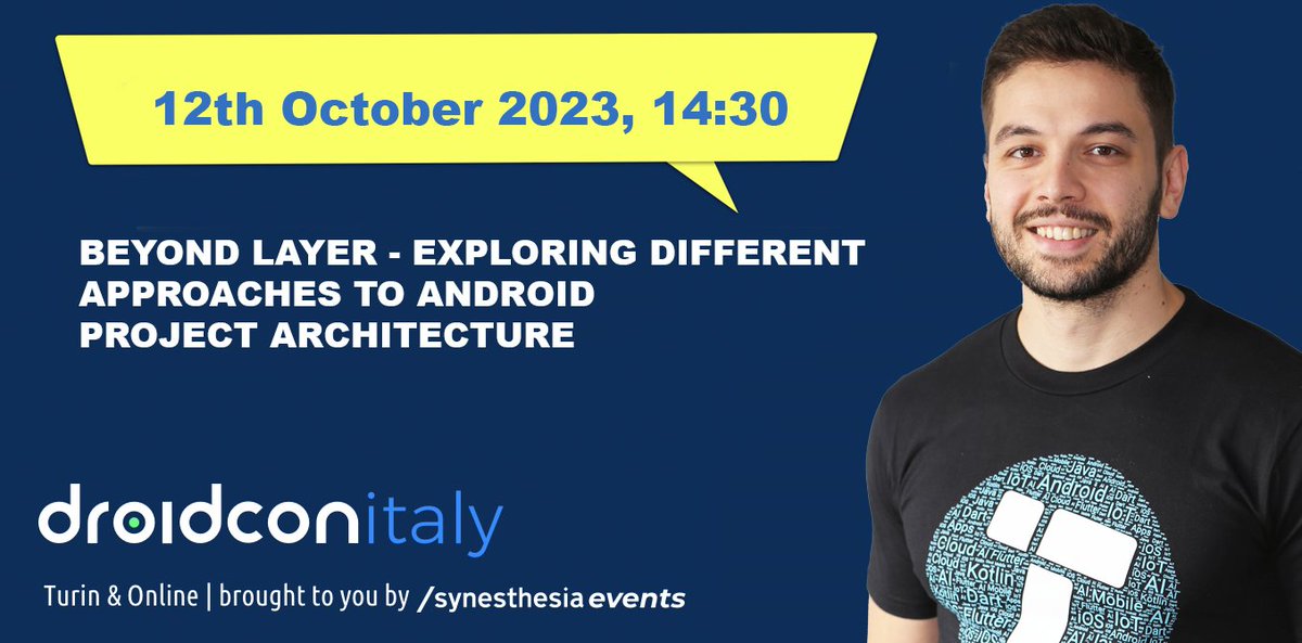 Troido is heading to droidcon Turin! Catch our speaker, Petar Ljubic, as he explores innovative Android project architecture alongside Wolfram. Get ready for an eye-opening session that will transform your development process. See you there! #droidconTurin #AndroidDev