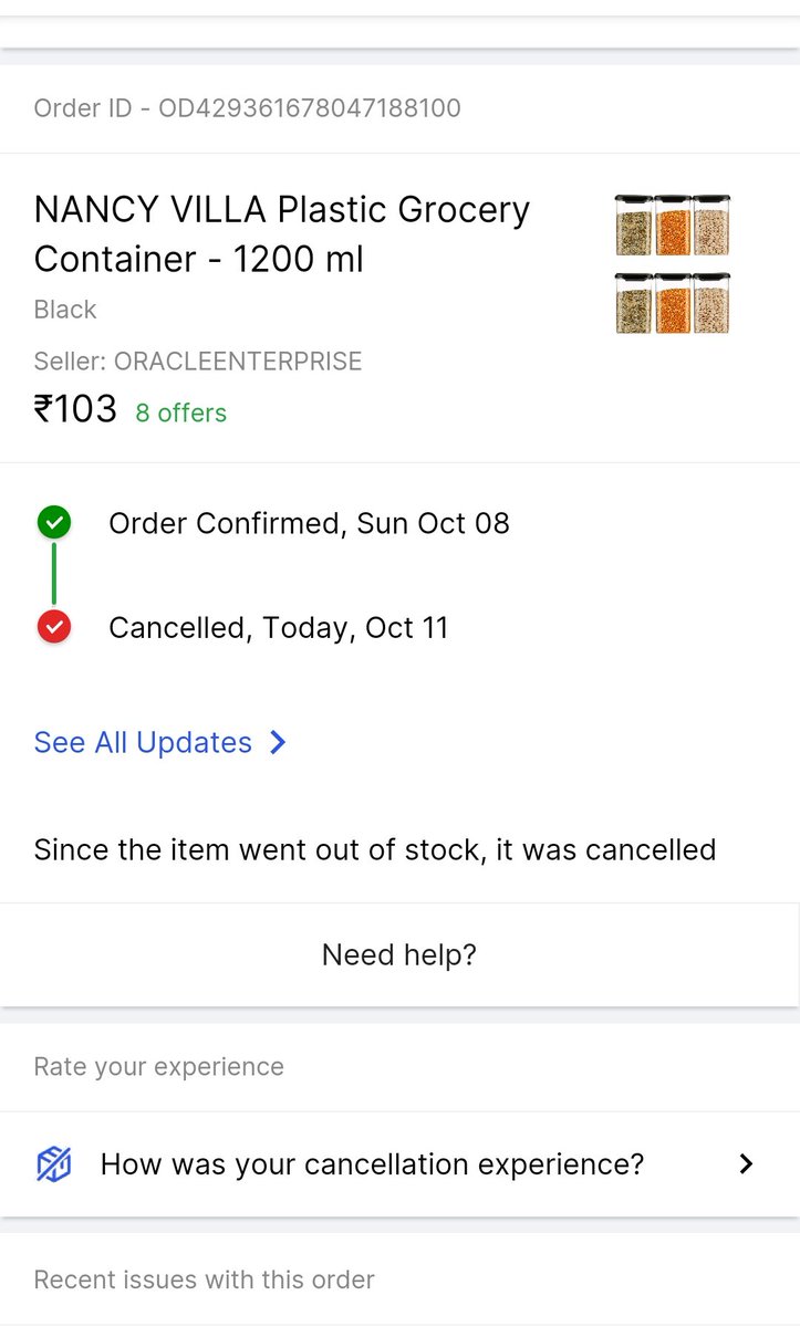 through_divine's tweet photo. #FlipkartYeKyaChalRahaHai
I gave rs 500 to become a vip member to participate in early sale, and successfully ordered the product. Now they are canceling all the product without notification.
#flipkartscam #FlipkartBigBillionDays https://t.co/8LzTOmTfUc