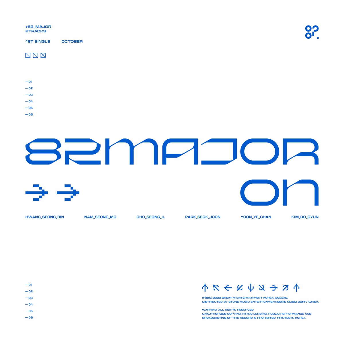 [📢]
82MAJOR(에이티투메이저)
1ST SINGLE ALBUM [ON]이 발매되었습니다!

많은 관심과 사랑 부탁드려요! 💙

🔗 cafe.daum.net/82major/bHfr/8

#82MAJOR #에이티투메이저
#82MAJOR_ON #ON
#FIRST_CLASS #Sure_Thing