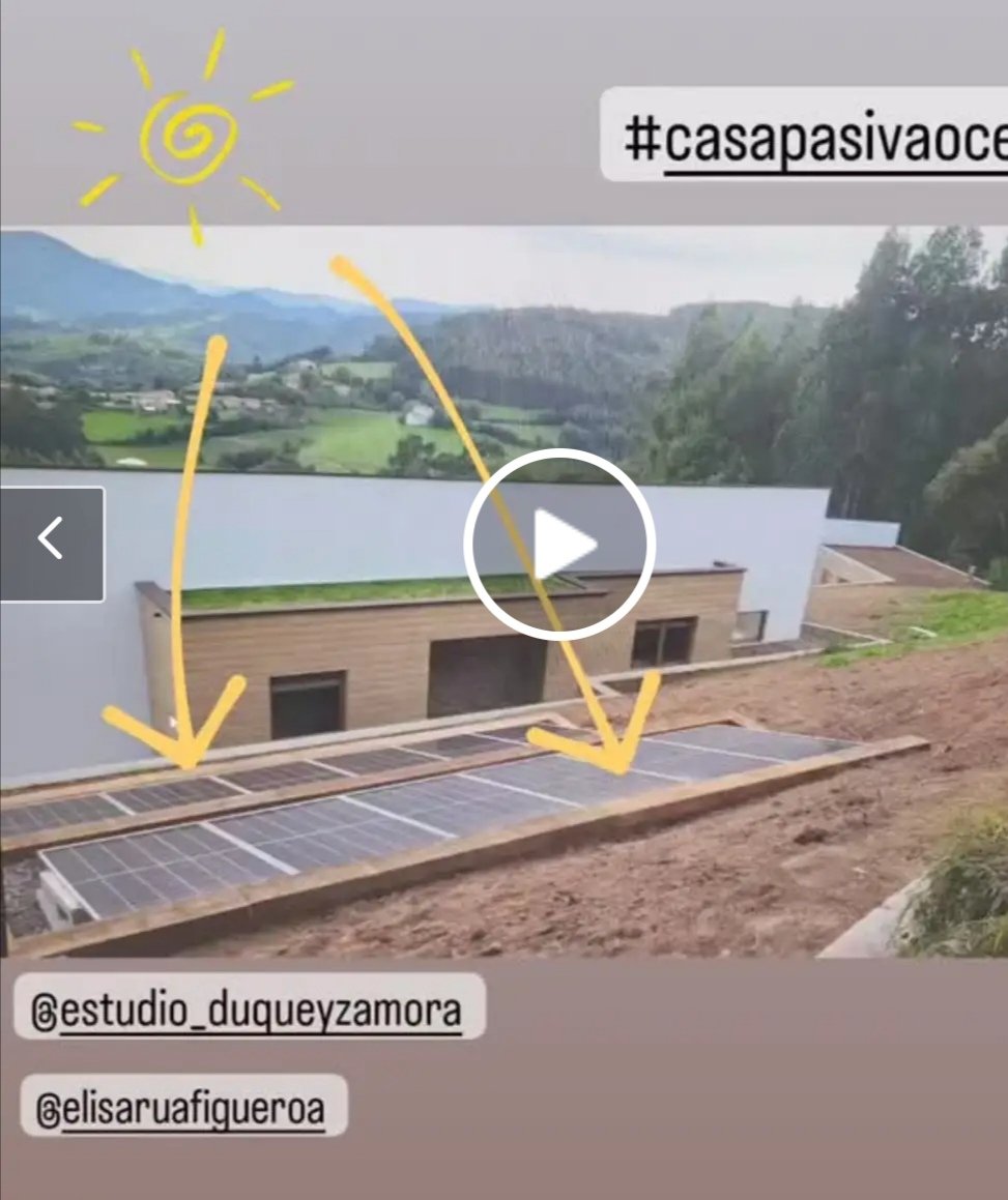 A punto de dar el #FinDeObra a la #CasaPasivaOcea, una #Passivhaus en #Pravia