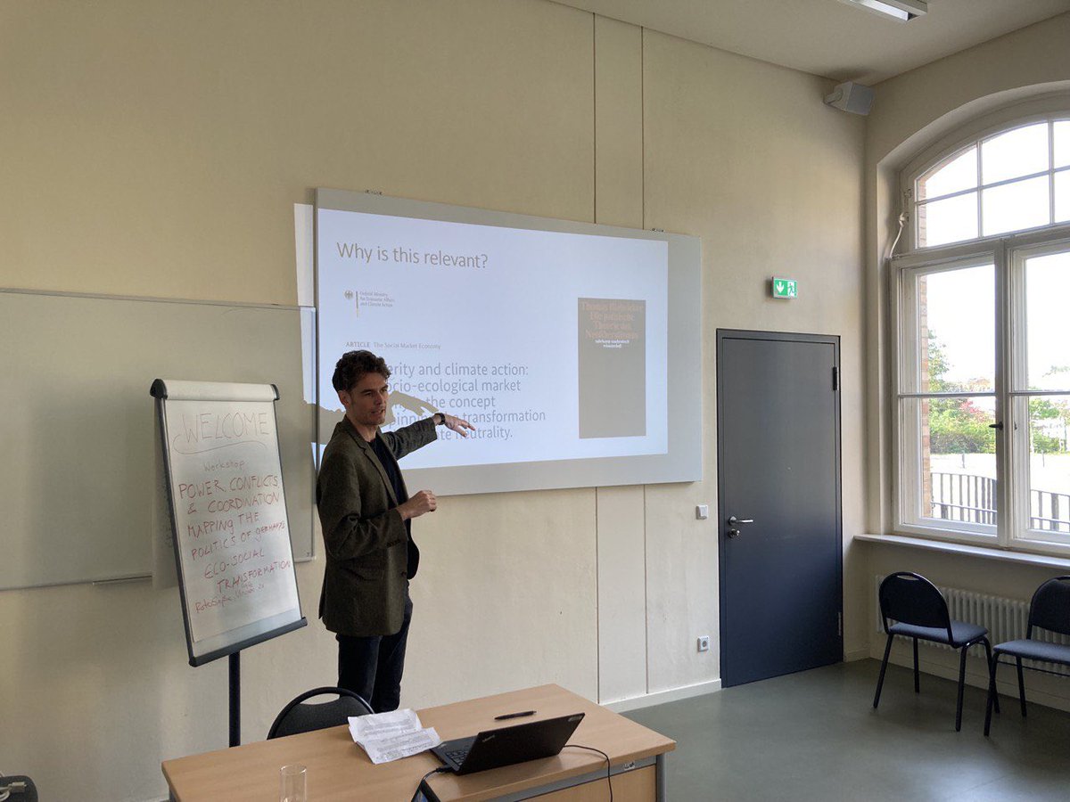 Discussing the potentials and challenges of Germany‘s eco-social transformation was inspiring. Thanks to the German Institute for Interdisciplinary Policy Research and @UniHalle for sponsoring the workshop.