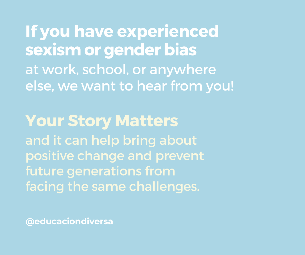 EduDiversa's tweet photo. We're here to amplify the voices of people who have experienced sexual harassment and gender-based discrimination. Share your story and sign the petition to help push Australian schools to take action! For more information, visit https://t.co/tdORwNMACm. #GenderEquality https://t.co/qoebg7Cu9s