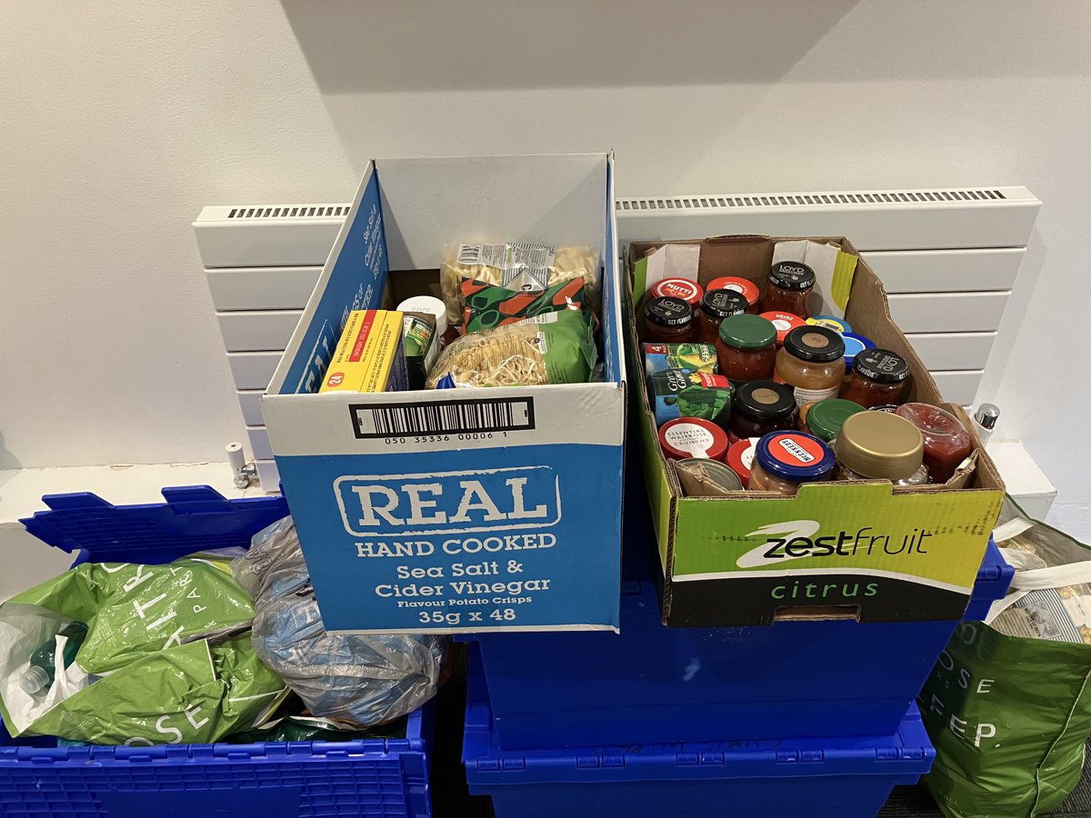 All boxed up and ready to go - Thank you to everyone ⁦<a href="/EpsomC_Murrell/">EpsomC_Murrell</a>⁩ for all the Harvest Festival donations #murrellfamily