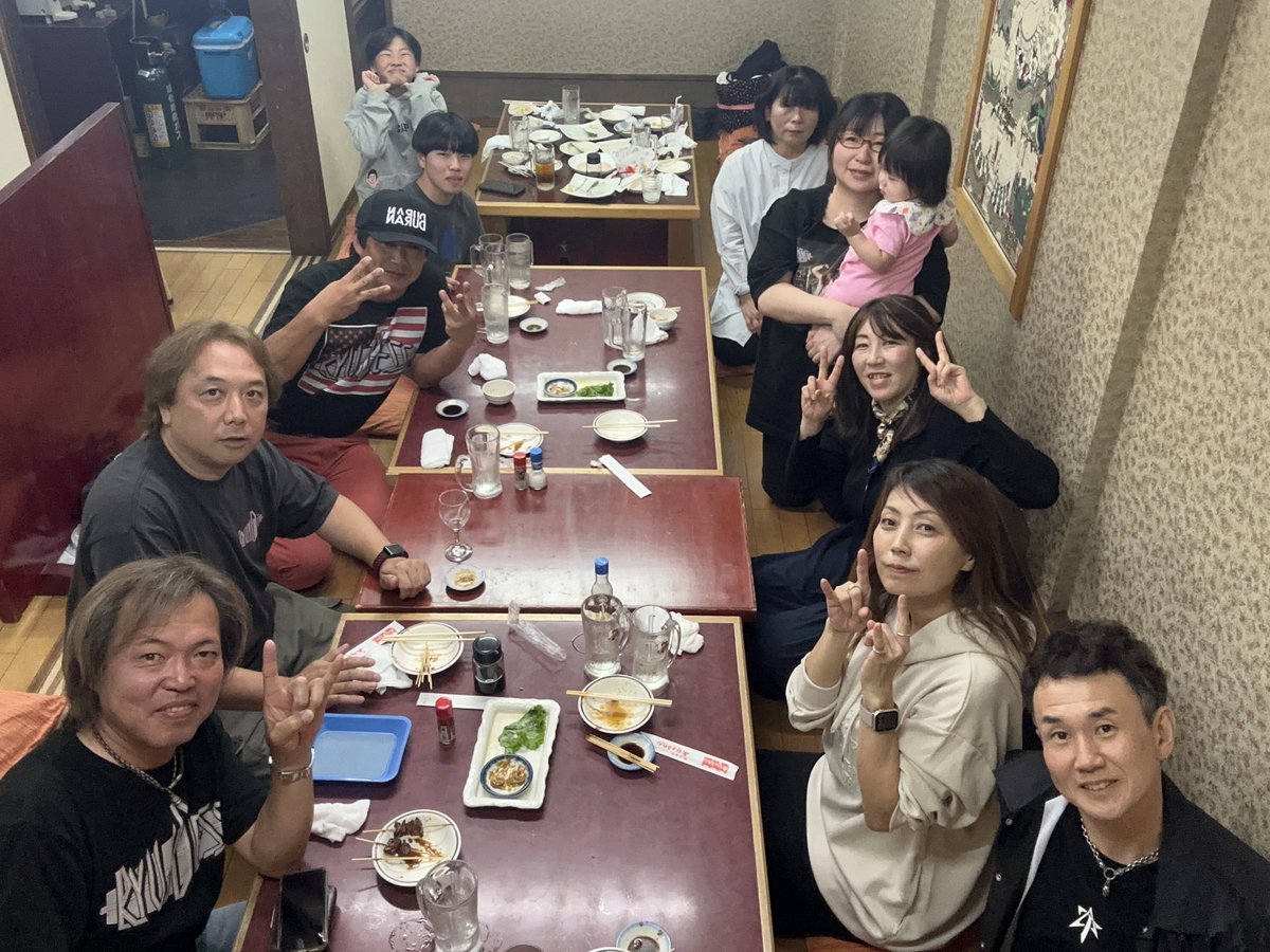 Hirabono's tweet photo. 今年も楽しかった!
また来年も参加できたらいいな!
#RYUJDESS
#いわき街なかコンサート
#ラウドネス
#コピーバンド
#CLUBSONICいわき
#いわき市 https://t.co/cLx3v2uzjq
