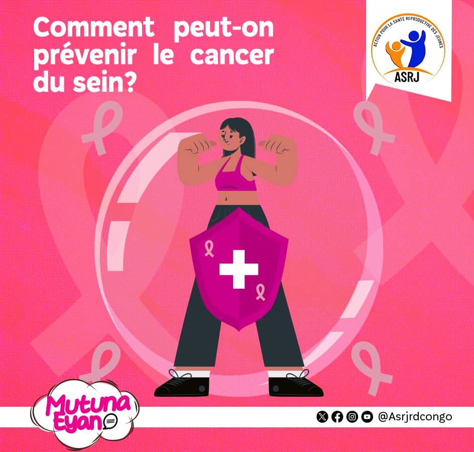 EmbeyaJacob's tweet photo. #MutunaEyano

Comment faites-vous pour éviter le cancer du sein ?

Nous serons ravis de connaître ce que vous faites au quotidien pour préserver la santé de vos seins.

#StopCancers #Autopalpation
@Asrjrdcongo @CybelleKamba @NELLYTSHELAMUT @MelchieI https://t.co/A4Wo0tArUA