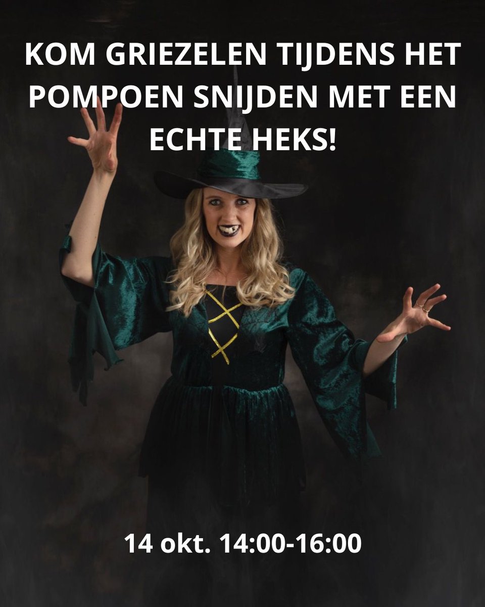 IntratuinTerAar's tweet photo. KIDS WORKSHOP | Aanstaande zaterdag wordt het weer griezelen bij Intratuin Ter Aar. 🧙🏼‍♀️Jouw kinderen kunnen voor maar €3,- een pompoen komen carven. 🎃 Ook krijgen ze hier wat drinken en iets lekkers bij. Het is vrije inloop, dus reserveren is niet nodig. Zien we jouw zaterdag? https://t.co/Rqa7Auen6S