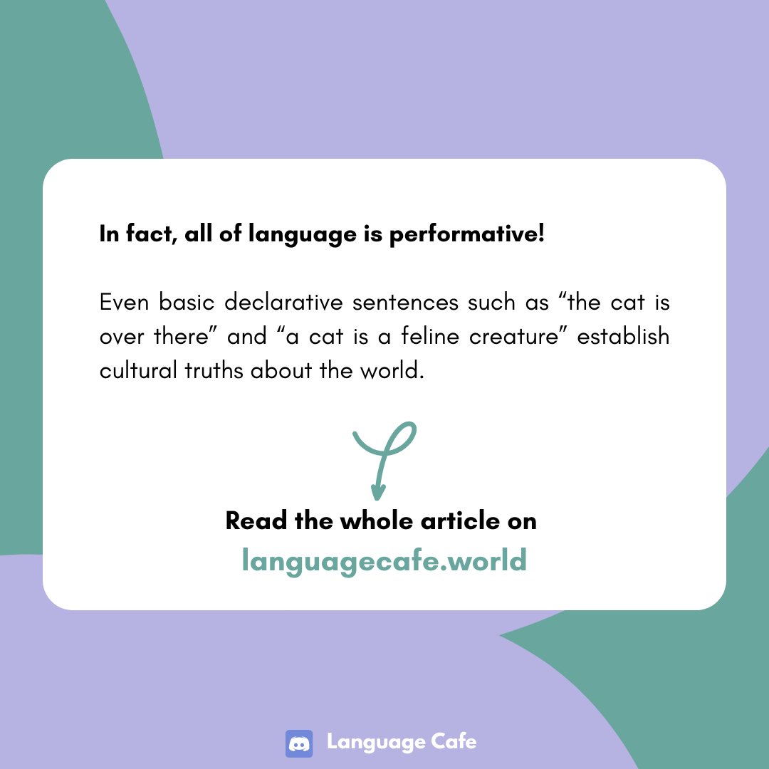 💬Ever wondered if your culture influences the way you speak?

💡Find out just how much hidden information your speech holds

👉 Read the whole article here languagecafe.world/post/what-we-s…

☕Want to contribute to the newsletter? Contact us!

#language #languagelearner #langtwt #studytwt
