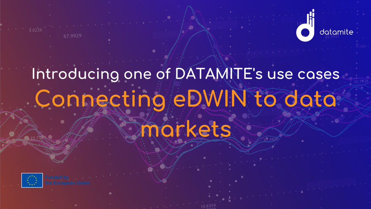 DATAMITE_EU's tweet photo. 👀Discover our Use Case: Connecting #eDWIN to #DataMarkets! 
An opportunity to test the DATAMITE framework in a real-life scenario where #DataSharing between public institutions and the commercial sector needs to be enabled to enhance data monetisation.

➡️https://t.co/Yk1kWNsTcq https://t.co/ZlsqI6wRmb