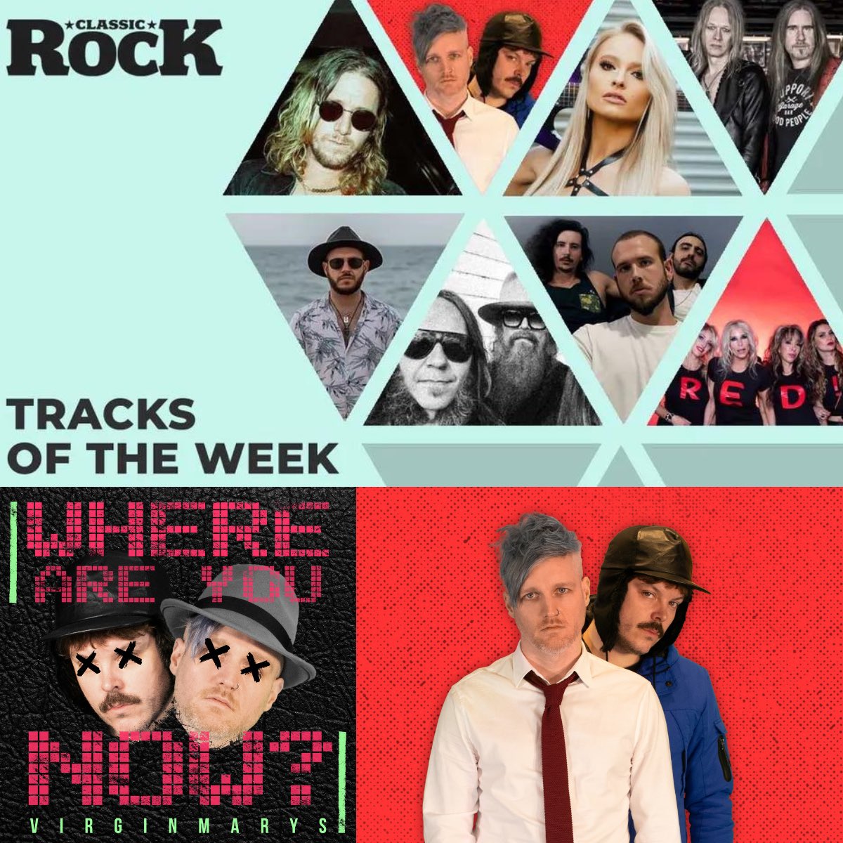 StampedePressUK's tweet photo. 🗣️ Vote for The Virginmarys in the latest Classic Rock Magazine Tracks Of The Week 🔥🧠👇

@thevirginmarys @ClassicRockMag 
🎯 https://t.co/LvxerL9iNw 

#classicrockmagazine #tracksoftheweek #rockbands #classicrock #hardrock #AlternativeRock #musicpromotion @OfficialVMSfans https://t.co/XhR1pFOKBf