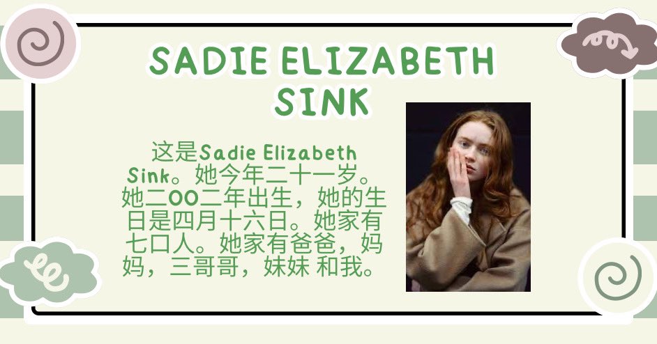 TsenIrene's tweet image. Do you know all of them? Honestly, I only found out about this now😆
Y7 foundation students introduce their favorite celebrities’ families. #HIS_learning