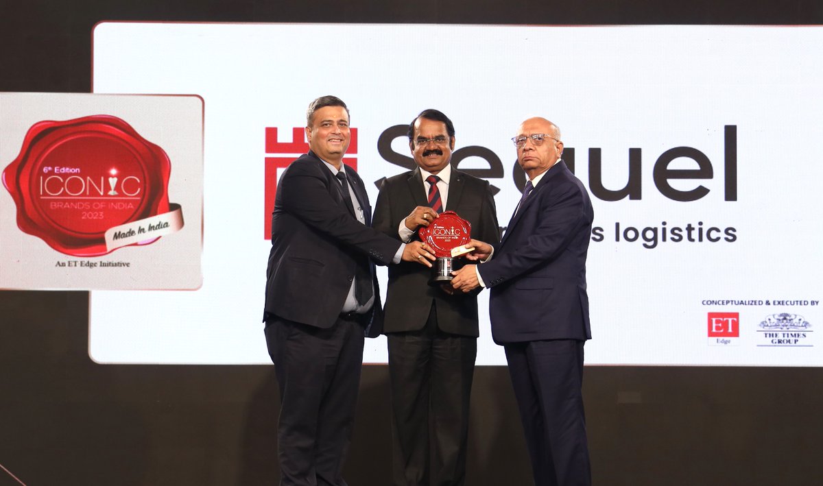 SequelLogistics's tweet photo. ET Edge - Times Group has recognised Sequel Logistics as one of the Iconic Brands of India - 2023.

#ETIconicBrands2023 #IconicBrands2023 #SequelLogistics #Bullion #Jewellery #Vaulting #LifescienceLogistics https://t.co/f6wYWIhNkD
