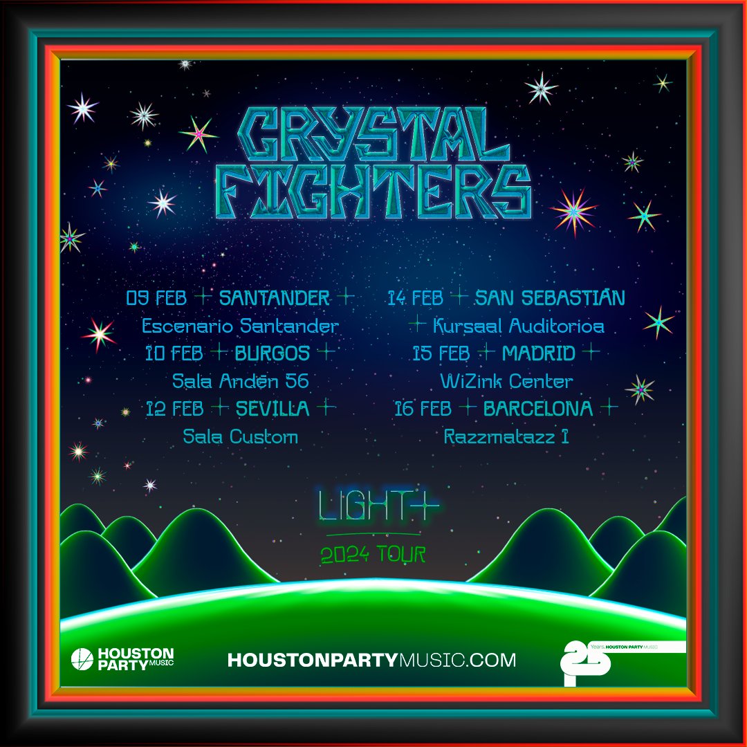 💫 @crystalfighters presentarán en febrero su próximo disco en seis ciudades

🎟️Entradas ya a la venta en @Houston_Party > houstonpartymusic.com/booking/97/cry…