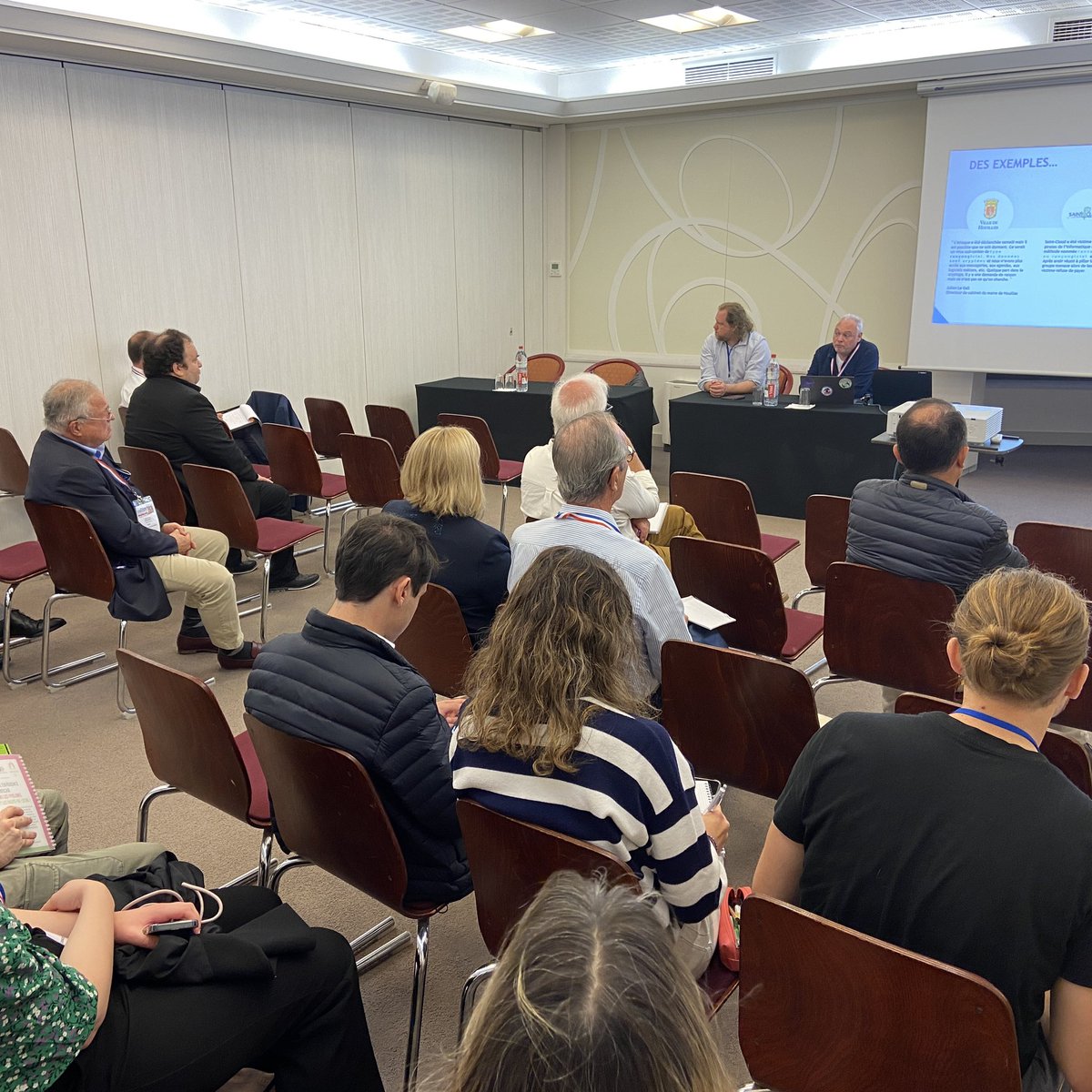 « Pas de développement sans numérique… pas de numérique sans SÉCURITÉ » explique <a href="/EricGl65/">Eric Glace</a>, Directeur Cybersécurité chez #SYN lors de l’atelier #cybersécurité à l’#UMOP2023