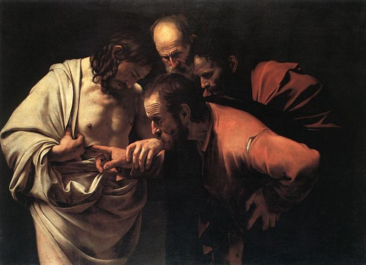 Uno de los mayores genios de la historia de la pintura.

Su nombre es conocido en todo el mundo.

Maestro del tenebrismo o claroscuro.

En este #hilo 🧵seremos testigos de los primeros pasos de este singular artista.

Michelangelo Merisi da #CARAVAGGIO 

¿Empezamos? ⬇️