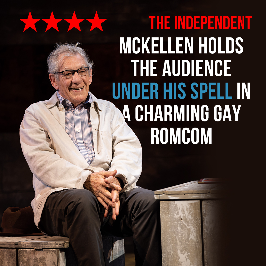 The Other Palace (@theotherpalace) on Twitter photo ⭐️⭐️⭐️⭐️<a href="/TimeOutLondon/">Time Out London</a>
⭐️⭐️⭐️⭐️<a href="/Independent/">The Independent</a>
⭐️⭐️⭐️⭐️<a href="/ATDazzles/">All That Dazzles</a>
Here is some more critics' praise for our "brilliantly heartbreaking and heartbreakingly brilliant" new play starring two living legends, <a href="/All_Allam/">Roger Allam</a> and <a href="/IanMcKellen/">Ian McKellen</a> : theotherpalace.co.uk/frank-percy/
Book your tickets. ⭐️⭐️⭐️⭐️<a href="/TimeOutLondon/">Time Out London</a>
⭐️⭐️⭐️⭐️<a href="/Independent/">The Independent</a>
⭐️⭐️⭐️⭐️<a href="/ATDazzles/">All That Dazzles</a>
Here is some more critics' praise for our "brilliantly heartbreaking and heartbreakingly brilliant" new play starring two living legends, <a href="/All_Allam/">Roger Allam</a> and <a href="/IanMcKellen/">Ian McKellen</a> : theotherpalace.co.uk/frank-percy/
Book your tickets.