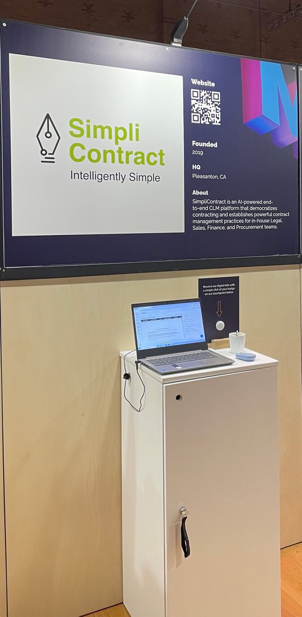 simplicontract's tweet image. Hello #Amsterdam,

We&apos;re at the Beurs van Berlage 🏛

DPW &apos;23 is underway and the vibe is infectious! 😍

Come say hi to Carina Hoogeveen and Colin Wojcik at the startup pavilion today and tomorrow.

Experience Zen in Procurement Contracting! ☮

#dpwamsterdam #maketechwork