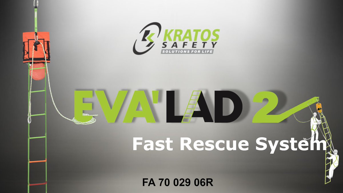 Step Up to Safety Excellence with Our Evacuation Ladder: EVA’LAD 2
More information:
kratossafety.com/en/rope-access…

Watch video:
youtu.be/2N6zxz6Ij60?si…

#kratossafety#evalad #evalad2 #rescue #evacuation #ancoraggi #verankerungen #harness #safework #arbeitsschultz #workingsafe #PPE