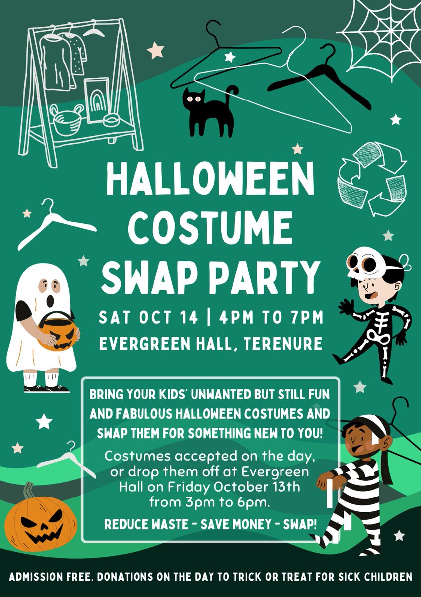 Pace Borza-Butterly (@paceborza) on Twitter photo Textile Waste is Scarey😱 Do you bit this Halloween & drop down to our costume swap party <a href="/Evergreen_Ter/">EvergreenTerenure</a> #Terenure this Sat 14 Oct from 4 till 7
hosted by <a href="/carolynmoore_ie/">Councillor Carolyn Moore</a> - Find something 'new to you' & something for the kids! <a href="/ATerenure/">ART Association of Residents of Terenure</a> <a href="/ILoveTerenure/">I Love Terenure</a> <a href="/t_enterprise/">Terenure Enterprise Centre</a> <a href="/TerenureRA/">Terenure Residents</a> Textile Waste is Scarey😱 Do you bit this Halloween & drop down to our costume swap party <a href="/Evergreen_Ter/">EvergreenTerenure</a> #Terenure this Sat 14 Oct from 4 till 7
hosted by <a href="/carolynmoore_ie/">Councillor Carolyn Moore</a> - Find something 'new to you' & something for the kids! <a href="/ATerenure/">ART Association of Residents of Terenure</a> <a href="/ILoveTerenure/">I Love Terenure</a> <a href="/t_enterprise/">Terenure Enterprise Centre</a> <a href="/TerenureRA/">Terenure Residents</a>