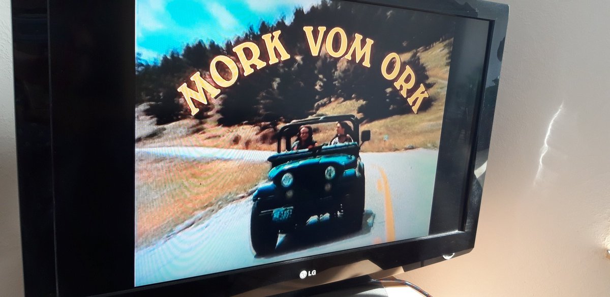 45 Jahre später 

sehe ich endlich #Mindy &amp; #Mork wieder in #MorkvomOrk 

Wie habe ich diese Serie geliebt und vermisst ...

Spread some L🤎ve

Ab sofort kann man sie #kostenlos bei #PlutoTV streamen 

Wir sehen uns, Nano-Nano