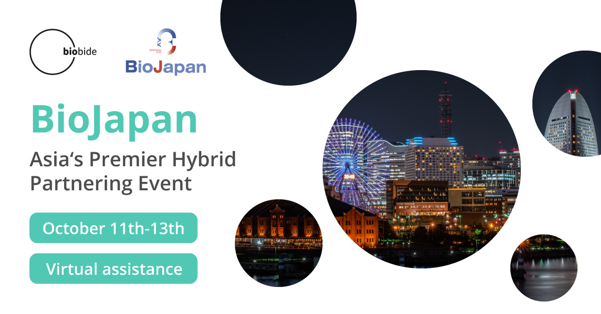 🌟 Welcome to BioJapan 2023! 🌟

Biobide is virtually present during these exciting days at #BioJapan2023.

Find us online at BioJapan’s partnering platform and connect with us:

jcd-expo.jp/en/