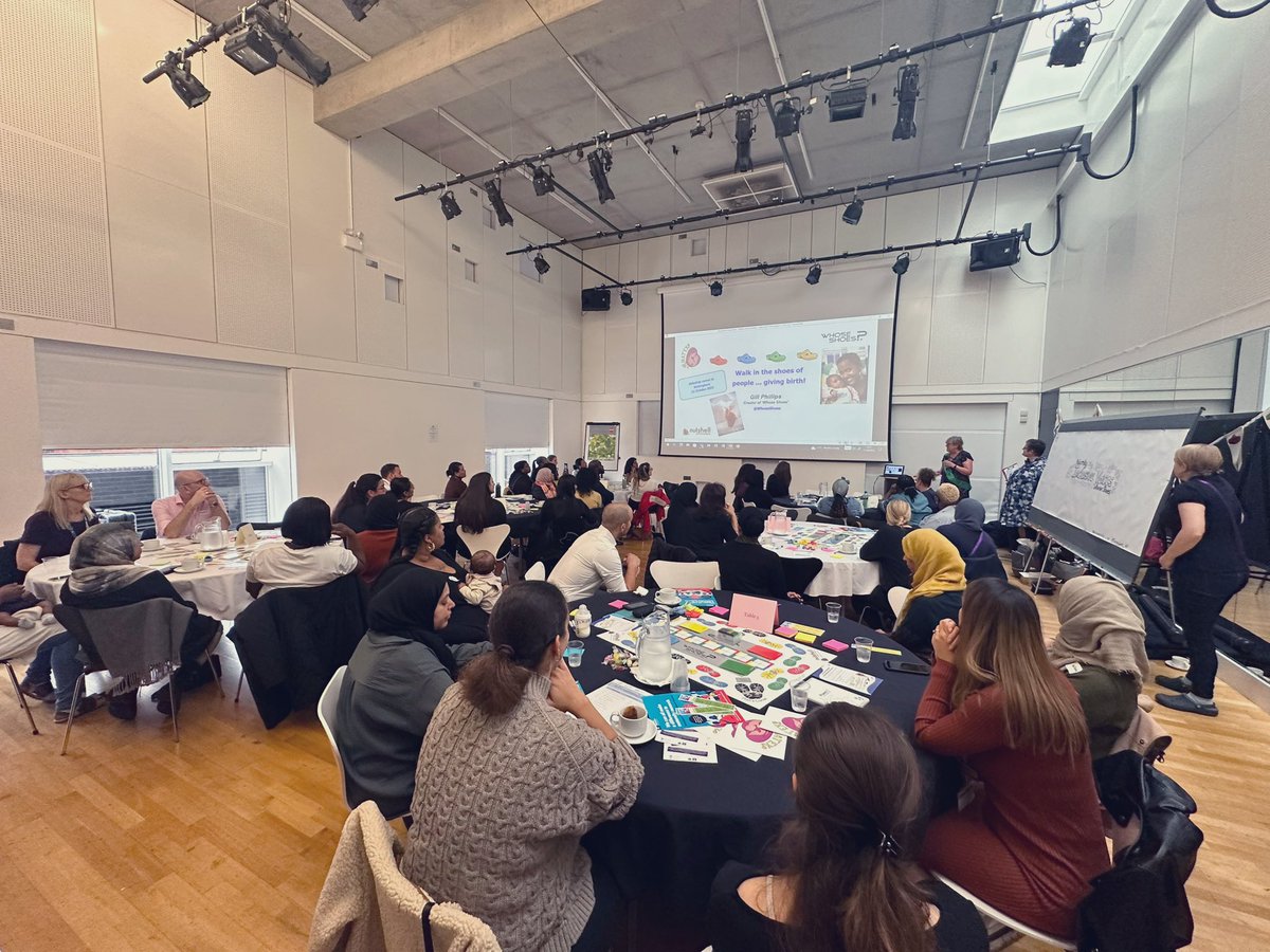 Our first Inclusive Task Group event…. Whose shoes? Co-producing with our Black, Asian and Ethnic Minority families to make sustainable change #matexp 

@nottmhospitals @MelvinWar2004