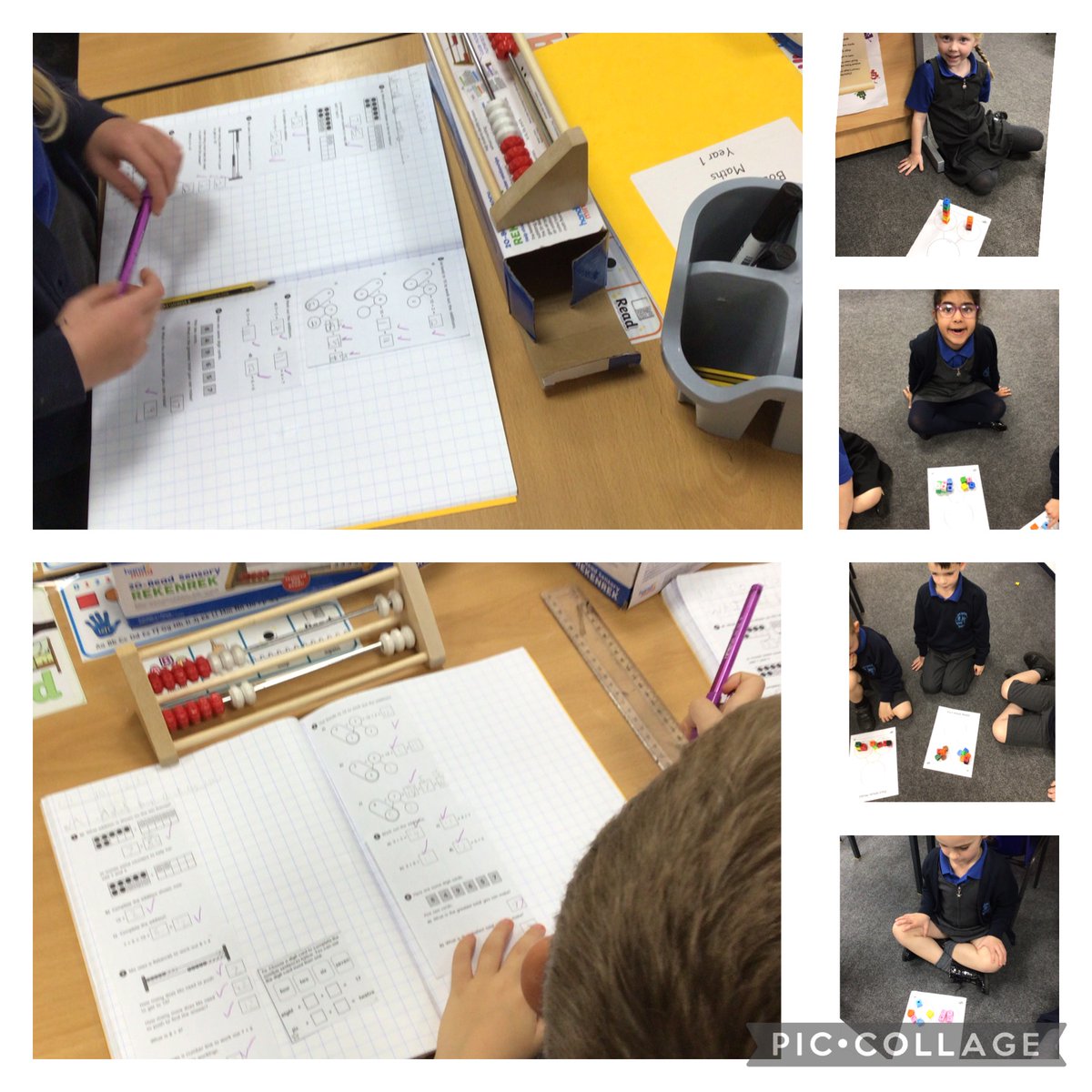 CaythorpeSchool's tweet image. Great use of #practicalresources from all of Neverland in #maths today. Year 1 used #partwholemodels to find solutions Year 2 used #rekenreks to help them use #numberbondsto10 when #adding @WhiteRoseEd @CITacademies #nurturinghearts #inspiringminds
