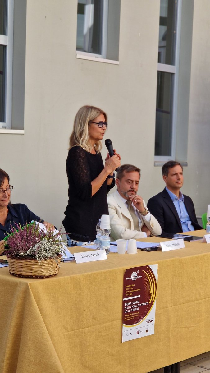 Per essere inclusivo, il futuro deve partire dai territori - <a href="/MirtaMichilli/">Mirta Michilli</a> <a href="/fmdigitale/">Fond. Mondo Digitale</a> #corviale #SmartHeartRome <a href="/Roma/">Roma</a> <a href="/CampusBioMedico/">UCBM</a> <a href="/unitorvergata/">Università di Roma Tor Vergata</a>