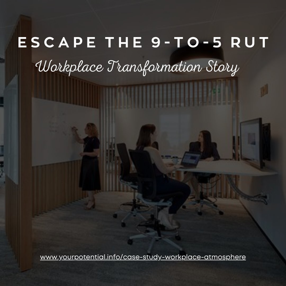 Meet Elisabeth, who turned her career around by taking control of her destiny. 🌟 

She went from a toxic work environment to finding her dream job with a positive atmosphere. This inspiring story shows the power of mindset👩‍💻

Read here- yourpotential.info/case-study-wor…