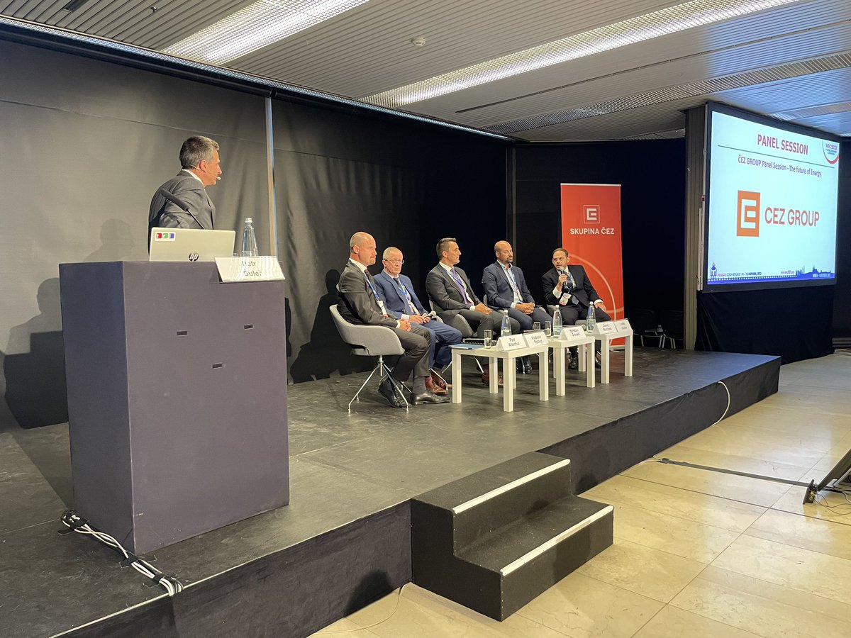 🎤 Come to listen to the ČEZ GROUP Panel Session talking about The Future of Energy from 11:00 - 12:00. 
#thefutureofenergy #prague 

<a href="/wfeo/">World Federation of Engineering Organizations</a> <a href="/cez_group/">CEZ Group</a>