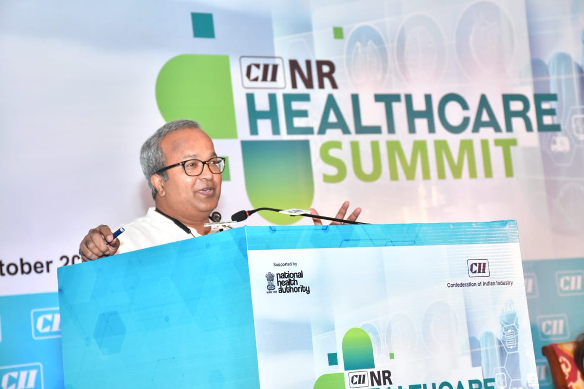 Triangulation of multiple data points for decision making in #Health using interoperability as a principle is a way to go.~ @DevenKhandait, Deputy Director, Bill & Melinda Gates Foundation at #HealthcareSummit. #Healthcare #CII4NR @BMGFIndia @gatesfoundation @CIIEvents