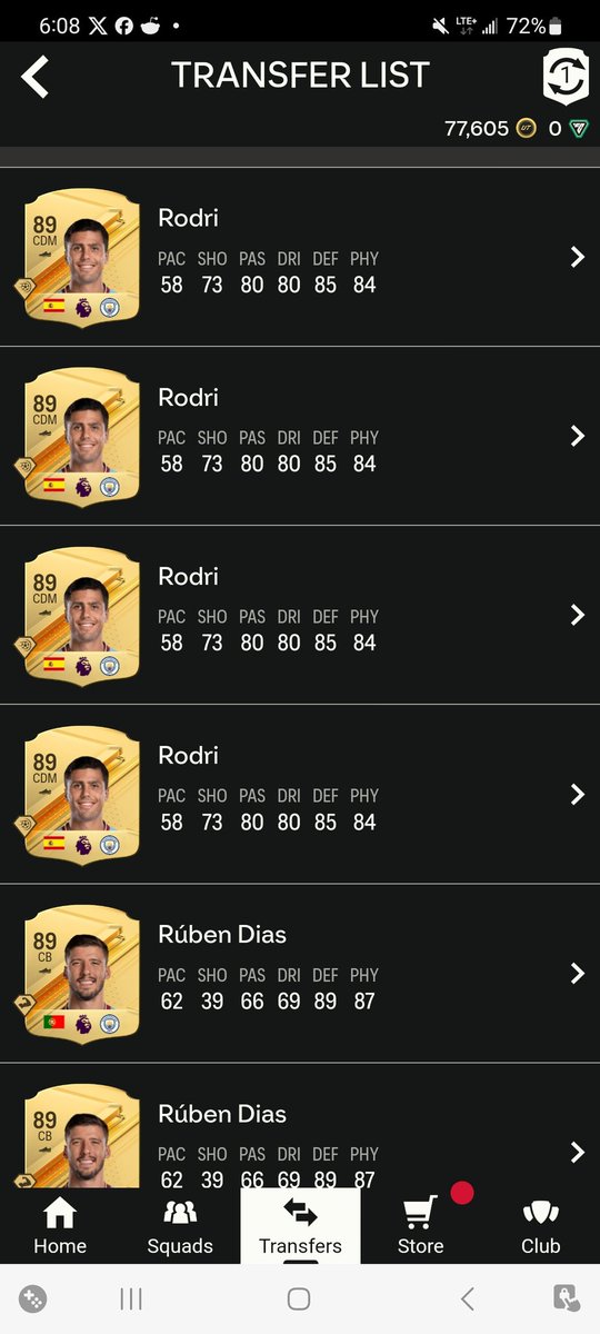 Have 225 89s for under 19k Already 25k so guarenteed 1 mill profit if i sell in hype or be gready for more and wait for SBC. If it doesn't come today or it isn't 87 rated, im screwed😭
<a href="/narcoinsfc/">Wael</a> <a href="/ImADuckQuackk/">ImADuckQuackk</a> <a href="/Aleks_FUT/">AleksFUT - EAFC Trading</a> <a href="/itsZTradingZ/">itsZ EAFC Trader</a> <a href="/ChrisRM22/">Chris</a> <a href="/FUT_Accountant/">Nate - TheFutAccountant</a> @Fut_Ash_Fttam