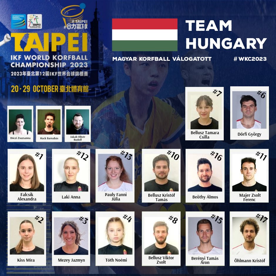 korfball's tweet photo. Congratulations to all the selected players that will compete in the upcoming 🏆 IKF World #Korfball Championship 2023! 👏 #PlayersLists #RoadToTaipei #9DaysToGo #WKC2023 #TeamGER🇩🇪 #TeamHUN🇭🇺 #TeamHKG🇭🇰
A qualifying event for @twg2025 | #korfbal #合球
📰https://t.co/lH0pQKjetg https://t.co/aSnctZDocf