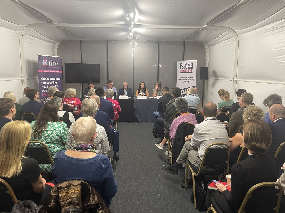 A huge thank you to all the speakers & attendees at the #HealthForWealth panel discussion at the @UKLabour conference and to the Chair  @graemewhitfield for hosting the excellent discussions  @debbie_abrahams @cthomasippr @ProfBambra @dukester24

thenhsa.co.uk/2023/10/labour…