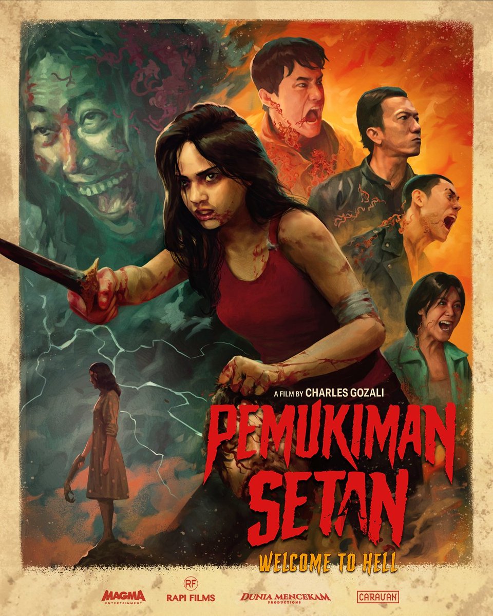 Setelah ruqyah dan jurus silat dari Ustadz Qodrat, Magma Entertainment siap menggebrak dengan,
🔥PEMUKIMAN SETAN🔥
Sebuah film horror action terbaru dari @charlesgozali. Dari penulis @gearexy.
Kolaborasi dari @magmaent, @rapifilm, <a href="/duniamencekam/">Dunia Mencekam</a>, dan @caravanstudio_artwork.