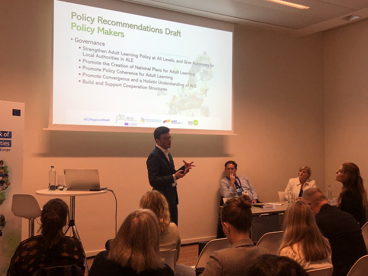earlallEU's tweet photo. #REGALEnetwork have
developed a policy roadmap for successful #ALE at the regional level🔛🌱How it can be applied in the #greentransition?
🔝Through @skillnetIreland & the example of @corkcitycouncil , we are looking at examples of where the policies can have a real impact. https://t.co/Hvfdx3c8Q6