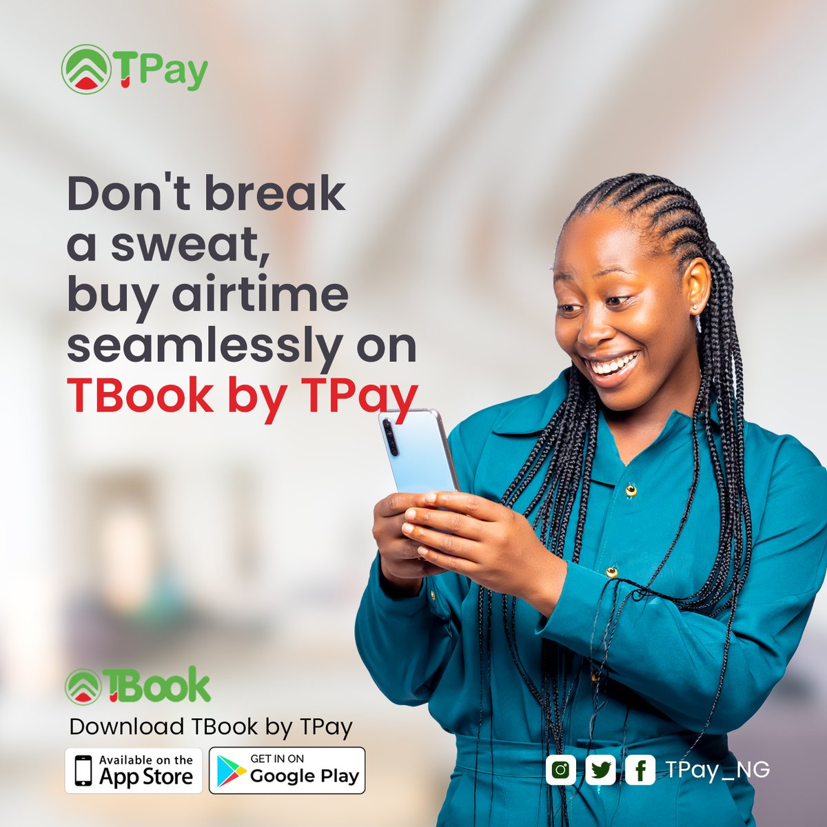 TPay_NG's tweet photo. Buy Airtime on TBook by TPay https://t.co/gDDUcVO9T6
