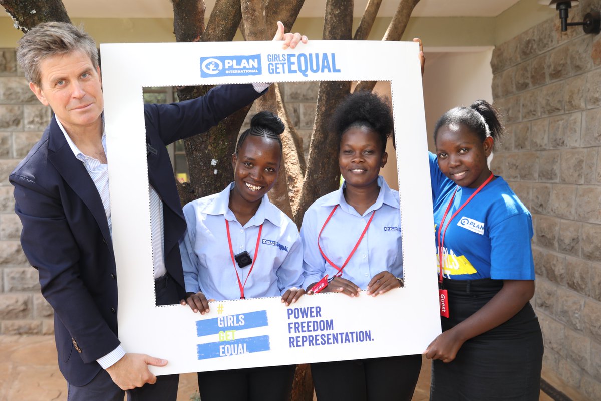'Today the job at this embassy & many others has been taken over by these great young girls. It is one way to show that the young women are strong & they're ready to take leadership and claim their space' @DKambKenya added. #GirlsGetEqual #IDG2023 #DayOfTheGirl #GirlPower